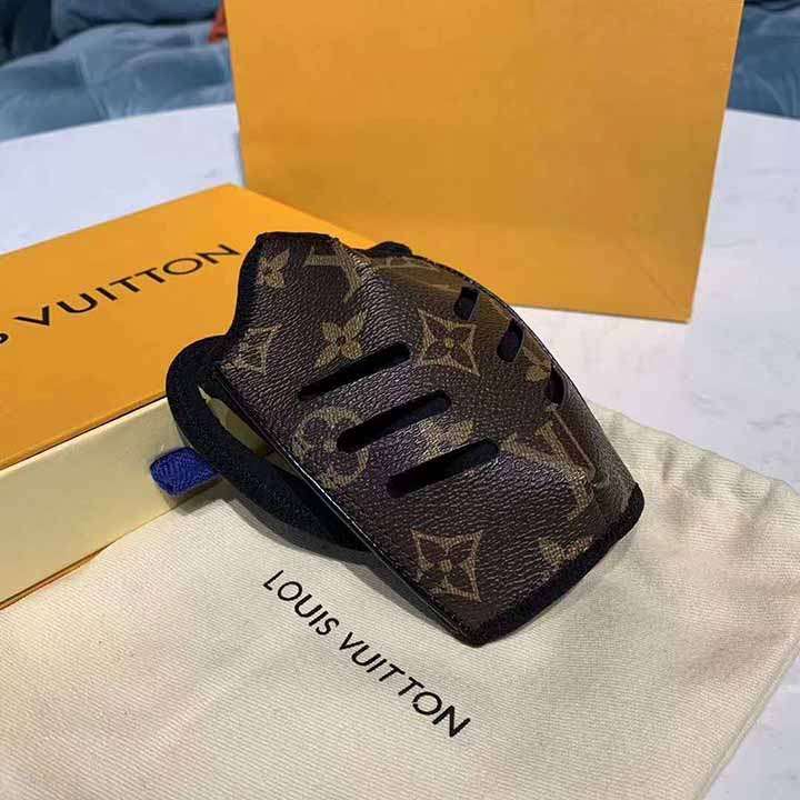 Louis Vuitton LV Mask Cover M76747 Polyamide Monogram Brown